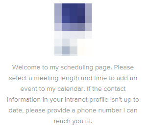 Roy Davis Calendly Scheduling Page Intro